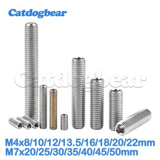 Catdogbear Titan Bolt M4 / M7 DIN916 TC4 / GR5 Vít lục giác Titan