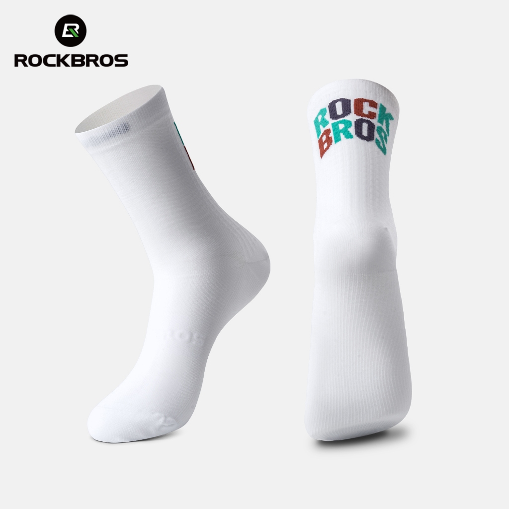 Rockbros Tất Thể Thao - Đàn Hồi Cao, Thoáng Khí & Nhanh Khô, Phù Hợp Cho Xe Đạp Và Chạy Bộ