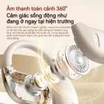 realme dành riêng Tai nghe Bluetooth thể thao không dây - Âm thanh vòm 360° Truyền âm định hướng DT5.0 không lọt âm Pin 72H Chống nước IPX5 Màn hình LED — ảnh 2