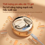 realme dành riêng Tai nghe Bluetooth thể thao không dây - Âm thanh vòm 360° Truyền âm định hướng DT5.0 không lọt âm Pin 72H Chống nước IPX5 Màn hình LED — ảnh 4