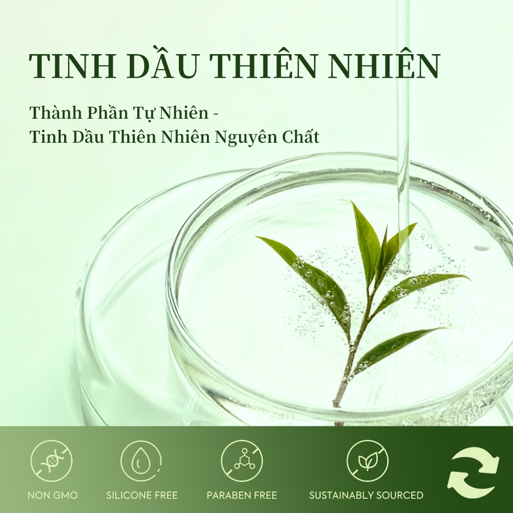 Dầu gội đầu tinh dầu trà 500ml,kiểm soát dầu,làm phồng tóc,phục hồi tóc hư tổn,Kẻ thù của tóc dầu