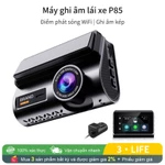 Cam Dash thông minh FirstCloud P85 4G LTE với hệ điều hành Linux | Camera kép nội thất 2K Front & 720P, WiFi, Trò chuyện hai chiều, Cảm biến G, Bảo vệ đỗ xe — ảnh 1