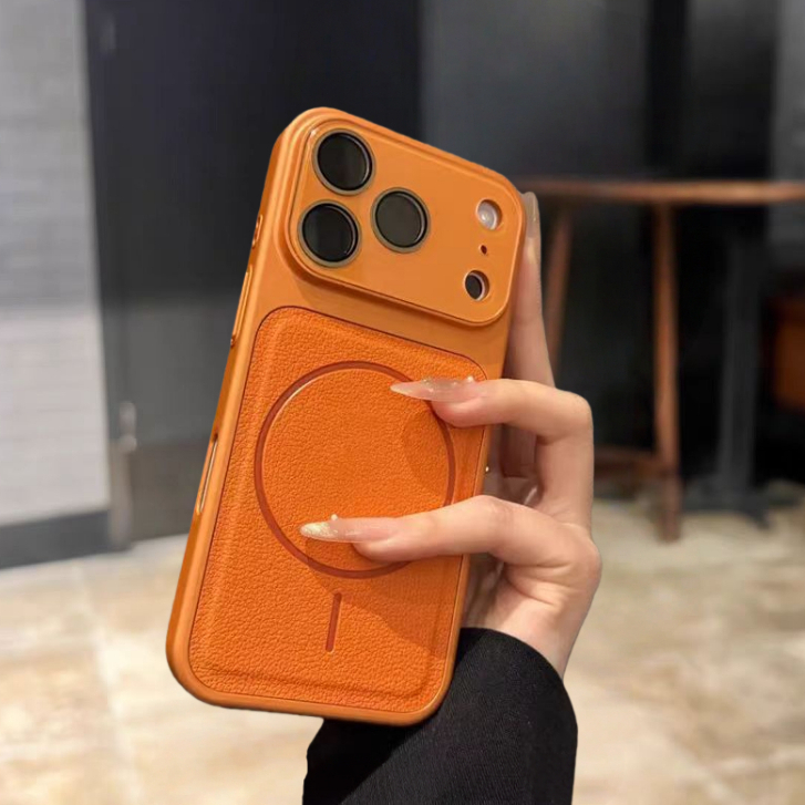 Có vỏ ống kính / vỏ cứng da tương thích với iPhone 13 pro max 14 pro max 15 pro max 16 pro max 17 pro max max