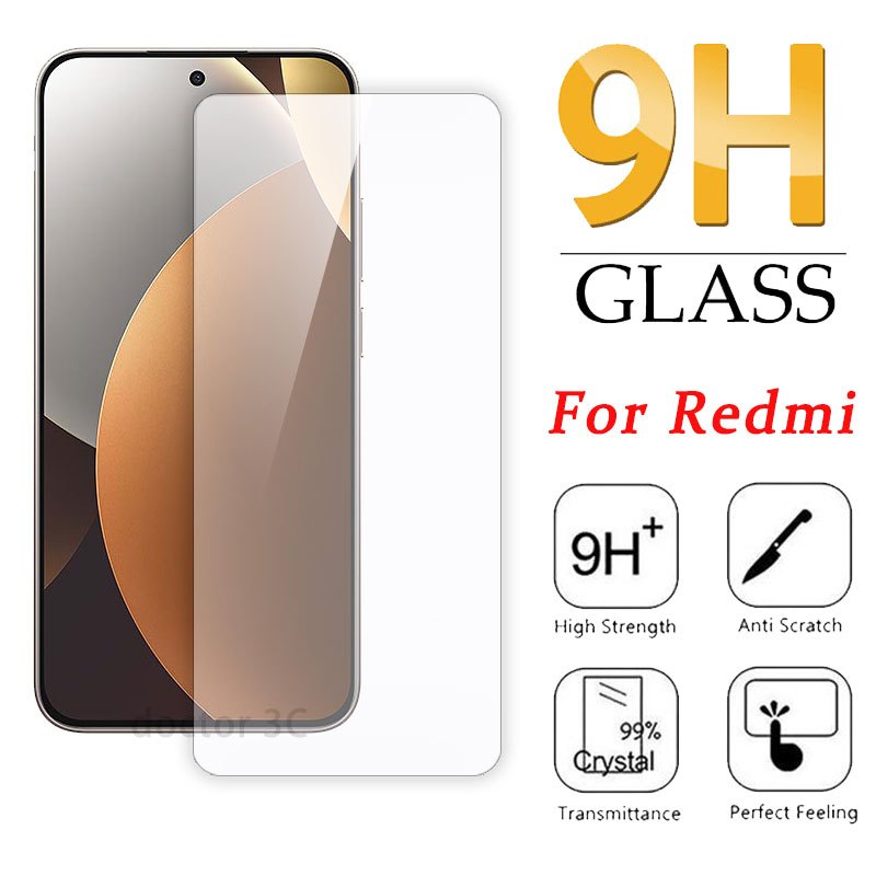 Kính cường lực bảo vệ toàn màn hình cho Redmi Note 15 14 13 12 12s 11 11s 10 10s 9 9s 8 14C 14R 13 13X 13C 12C 11A A5 A4 A2 A1 10C 10A 9A 9T 8A 9C K90 K80 K70 K60 K50 K40 K30 Pro Plus 4G 5G