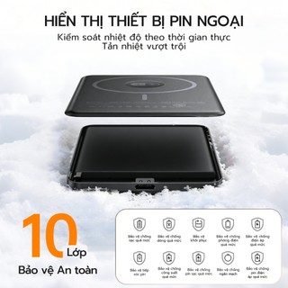 Ảnh 3 – UNEED sạc dự phòng 12000/6000mAh Chính Hãng Sạc Không Dây iPh | Cục sạc Dựng Phòng | Nhanh Không Dây 20W & PD 22.5W | Hỗ Trợ iPhone 8-17/Android | Đã Chứng Nhận CCC | điện Thoại Năng Lượng Mặt Trời