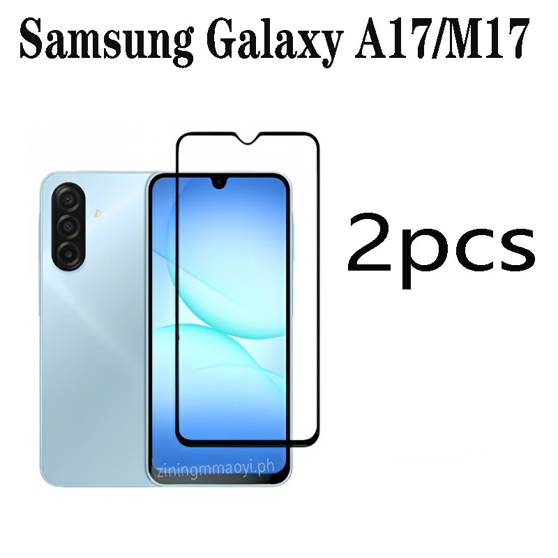 3in1 Samsung Galaxy M17 M07 F07 A17 4G Kính Cường Lực Cho Samsung Galaxy A06 A16 A17 A56 A26 A36 A05 A05S Phim Ống Kính Máy Ảnh Và Bảo Vệ Màn Hình Và Phim Mặt Sau
