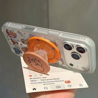 Ốp lưng họa tiết capybara dễ thương cho iPhone 11 12 Pro 13 Pro Max 15 Pro Max 14 16 Pro 16 Plus 17 Air 17 Pro 17 Pro Max