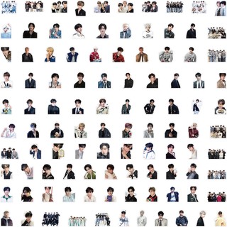 103 Chiếc KPOP Boy Group ZEROBASEONE Sticker DIY Điện Thoại Chống Thấm Nước Trong Suốt PET Miếng Dán Quạt Quà Tặng
