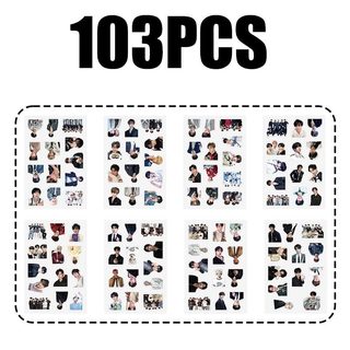 103 Chiếc KPOP Boy Group ZEROBASEONE Sticker DIY Điện Thoại Chống Thấm Nước Trong Suốt PET Miếng Dán Quạt Quà Tặng