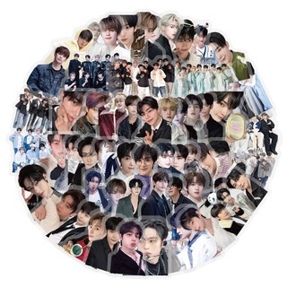 103 Chiếc KPOP Boy Group ZEROBASEONE Sticker DIY Điện Thoại Chống Thấm Nước Trong Suốt PET Miếng Dán Quạt Quà Tặng