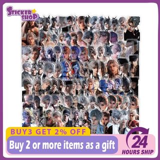 103 Chiếc Anime Game Tình Yêu Và Sâu Không Gian Sillus Miếng Dán DIY Điện Thoại Chống Thấm Nước Trong Suốt PET Miếng Dán