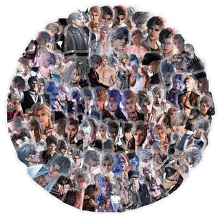 103 Chiếc Anime Game Tình Yêu Và Sâu Không Gian Sillus Miếng Dán DIY Điện Thoại Chống Thấm Nước Trong Suốt PET Miếng Dán