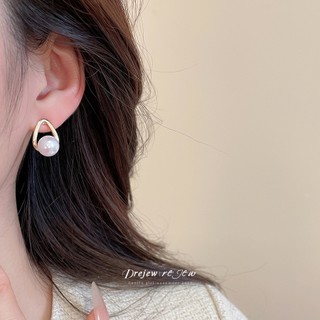 Dây Chuyền Ngoc Trai Vàng Khung Bông Tai Đá Quý Đen - Thiết Kế Thời Trang Cho Người Thanh Lịch