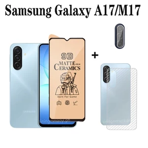 3in1 Samsung Galaxy M17 M07 F07 A17 4G Phim Gốm Sứ Cho Samsung Galaxy A06 A16 A17 A56 A26 A36 A05 A05S Phim Ống Kính Máy Ảnh Và Bảo Vệ Màn Hình Và Phim Mặt Sau