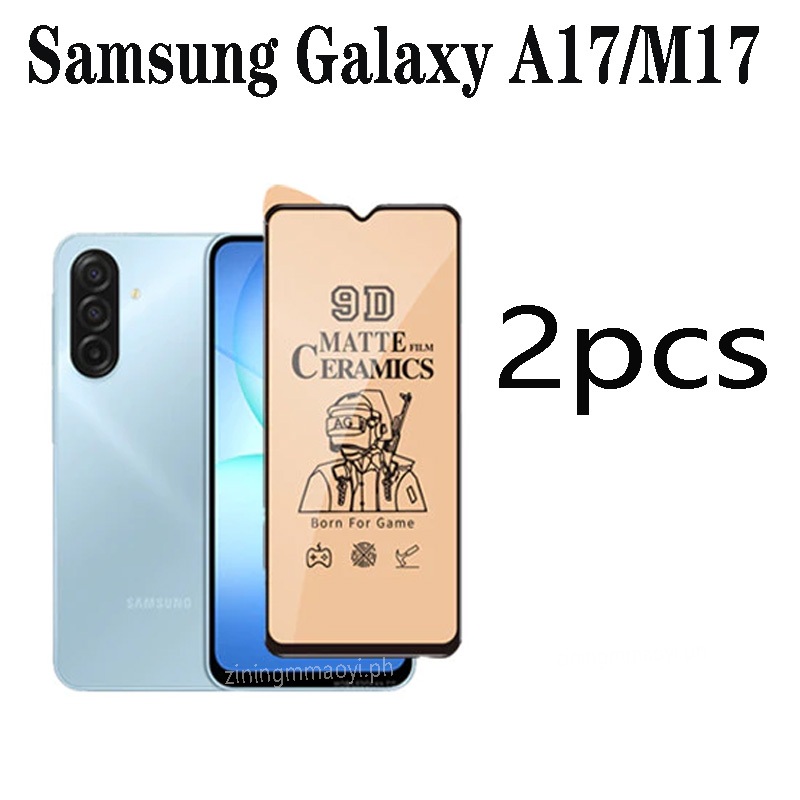 3in1 Samsung Galaxy M17 M07 F07 A17 4G Phim Gốm Sứ Cho Samsung Galaxy A06 A16 A17 A56 A26 A36 A05 A05S Phim Ống Kính Máy Ảnh Và Bảo Vệ Màn Hình Và Phim Mặt Sau