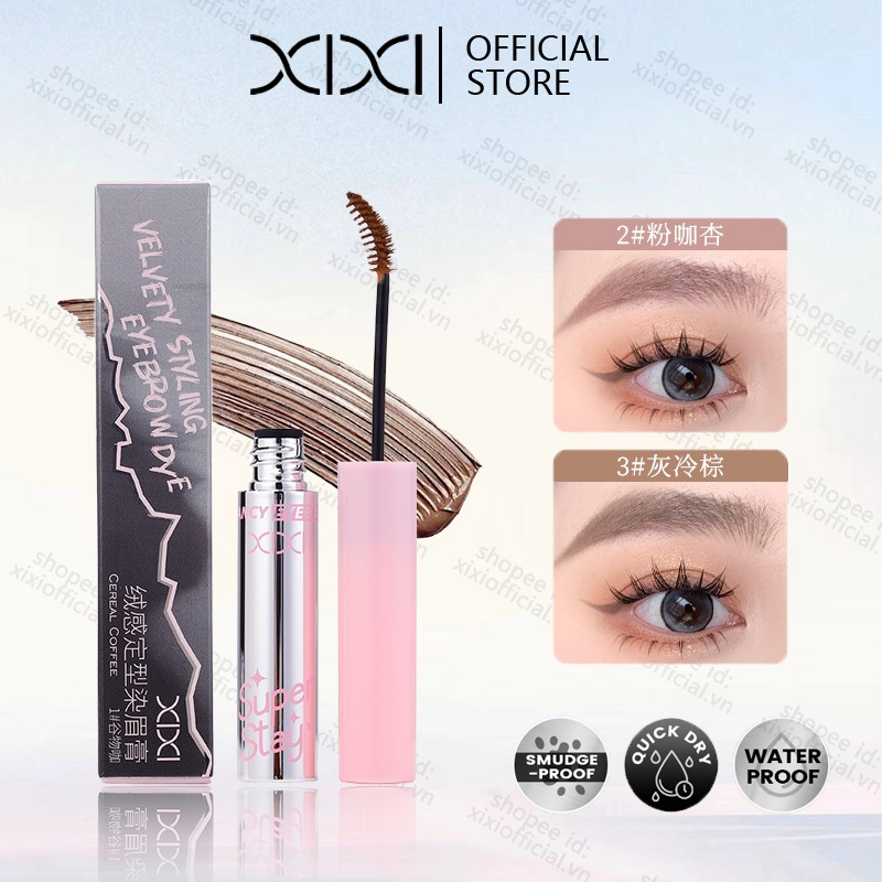 Kem Lông Mày XIXI Kem Nhuộm Lông Mày Hoang Dã Lông Mày Tự Nhiên Lập Thể Tự Nhiên Ba Chiều Chống Thấm Nước Lâu Dài Kem NO.D732