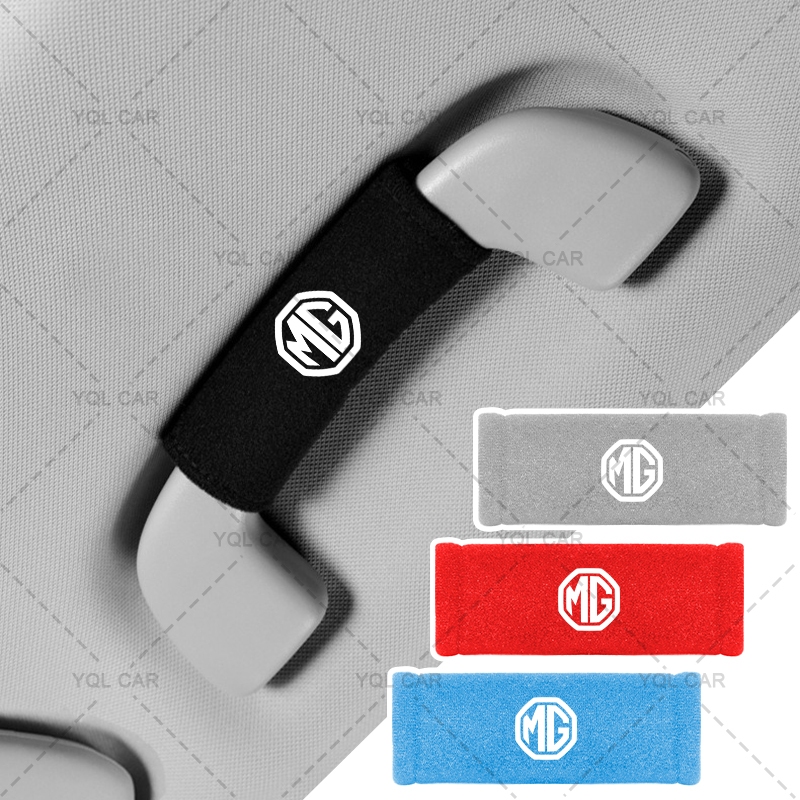1 / 2 / 3 Da Lộn Xe Kéo Tay Cầm Bao Tay Cầm Ô Tô Bảo Vệ Chống Trơn Trượt Có Velcro Cho MG ZS GS 5 Gundam 350 Phần TF GT 6
