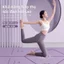 Thảm Yoga TPE thân thiện với môi trường, chống trượt và giảm tiếng ồn, màu kép cho luyện tập tại nhà