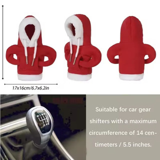 Xe Bánh Răng Đòn Bẩy Dịch Chuyển Bao Áo Khoác Gear Shift Núm Hoodie Hộp Số Áo Khoác Tốc Độ Đòn Bẩy Áo Bao Da Phụ Kiện Xe Hơi