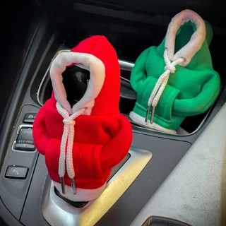 Xe Bánh Răng Đòn Bẩy Dịch Chuyển Bao Áo Khoác Gear Shift Núm Hoodie Hộp Số Áo Khoác Tốc Độ Đòn Bẩy Áo Bao Da Phụ Kiện Xe Hơi