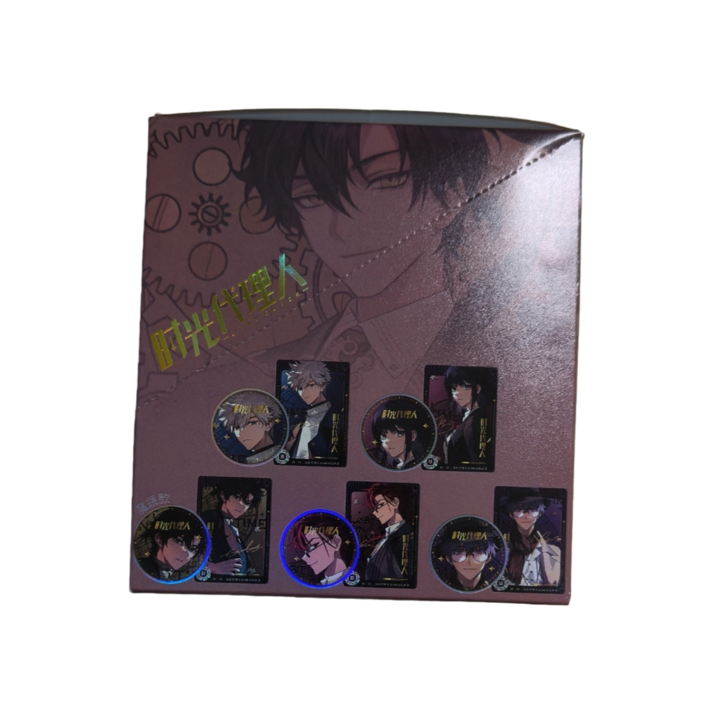 Link Click 75MM Bộ hộp huy hiệu hình long lanh | 10 gói Chân + Thẻ ba chiều Anime Merch | Túi mù Hộp quà tặng