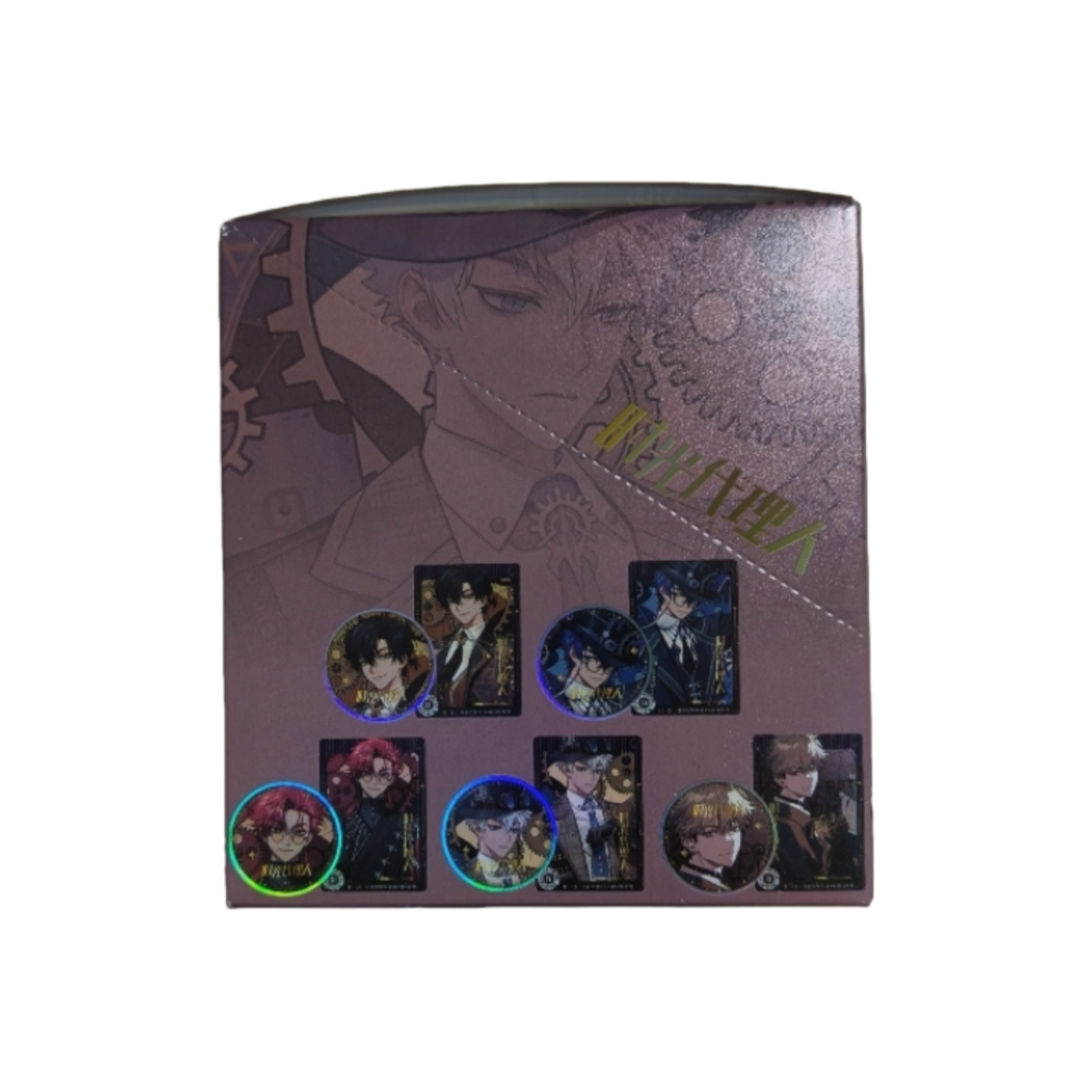 Link Click 75MM Bộ hộp huy hiệu hình long lanh | 10 gói Chân + Thẻ ba chiều Anime Merch | Túi mù Hộp quà tặng