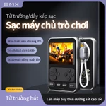 BMX máy chơi game cầm tay mini sạc dự phòng không 5000 dây magsafe cục sạc nhanh pin sạc dự phòng Thiết kế đa chức năng Tích hợp 1000 trò chơi cổ điển Màn hình chống chói, Hỗ trợ PD20W, Sự lựa chọn hoàn hảo cho những người yêu thích trò cổ điển — ảnh 1