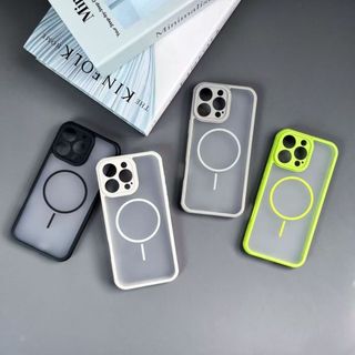 Dành cho iPhone 14 Pro Max 11 Pro Max 12 Pro 11 Pro 14 Plus 13 Ốp điện thoại có da như tản nhiệt, hút từ tính, chống rơi và chống rung, vỏ bảo vệ điện thoại đơn giản