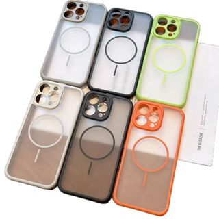 Dành cho iPhone 14 Pro Max 11 Pro Max 12 Pro 11 Pro 14 Plus 13 Ốp điện thoại có da như tản nhiệt, hút từ tính, chống rơi và chống rung, vỏ bảo vệ điện thoại đơn giản