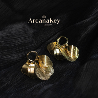 Bông tai đinh tán cánh bướm rỗng nhẹ nhàng, phù hợp cho ngày làm việc - ArcanaKey