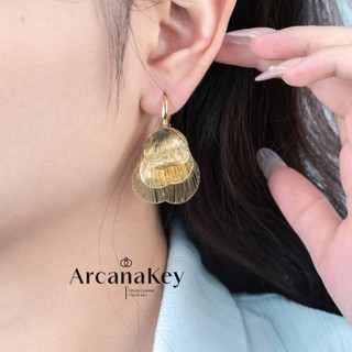 Bông tai đinh tán cánh bướm rỗng nhẹ nhàng, phù hợp cho ngày làm việc - ArcanaKey