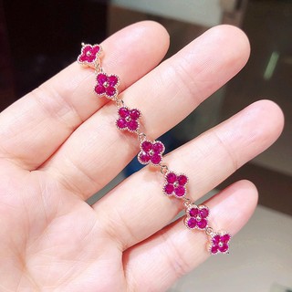 Châu Âu Mỹ ins Vòng tay Sapphire Spinel phong cách mới dành cho nữ