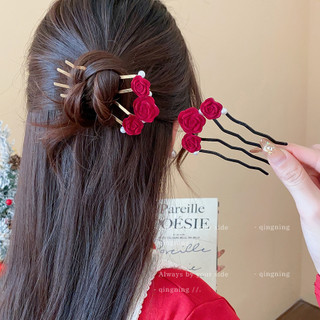 Kẹp tóc ngọc trai nhân tạo, đơn giản và sang trọng, phù hợp cho các dịp cao cấp