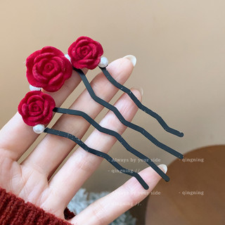 Kẹp tóc ngọc trai nhân tạo, đơn giản và sang trọng, phù hợp cho các dịp cao cấp