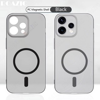 Sang Trọng Mờ Từ Tính Tương Thích Cho OPPO Reno 15 / Reno 15C Cứng PC Slim Chống Sốc Thả Vỏ Bảo Vệ SSY02
