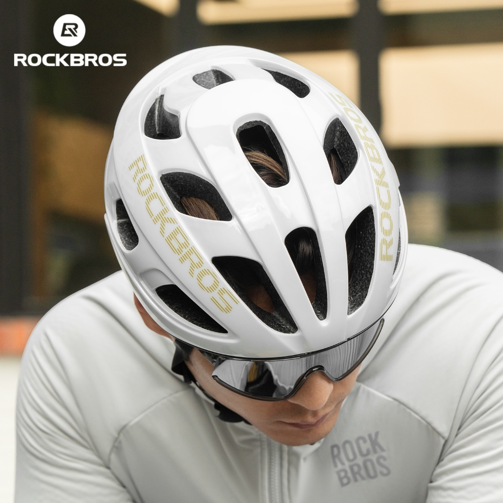 Mũ Bảo Hiểm Rockbros EPS Cho Xe Đạp, An Toàn Và Thoáng Khí, Phù Hợp Nam Nữ
