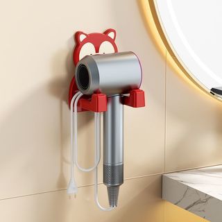 Giá đỡ máy sấy tóc đa năng Giá đựng đồ treo tường thân thiện với lười biếng Máy sấy tóc phòng tắm