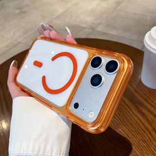 Ốp điện thoại từ tính acrylic trong suốt màu pha lê trong suốt cao phù hợp cho iPhone 3 14 15 16 17 Pro Max cửa sổ lớn bao gồm tất cả vỏ chống rơi