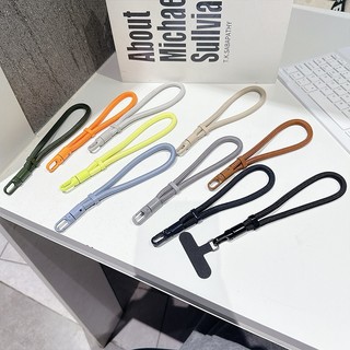 Dây buộc điện thoại di động ngắn cổ tay, điều chỉnh, dây dệt tay chống thất lạc