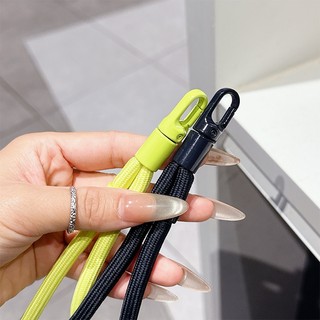 Dây buộc điện thoại di động ngắn cổ tay, điều chỉnh, dây dệt tay chống thất lạc