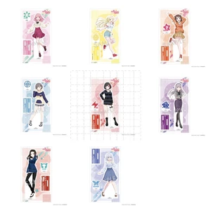 BanG Dream Bang Dream! Chân đế Acrylic - Kasumi, Ran, Aya, LAYER Hình Set Anime Merch Trang trí bàn làm việc