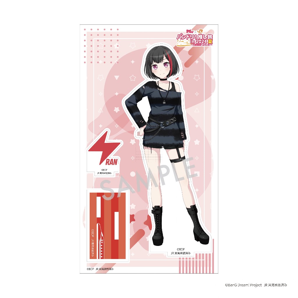 BanG Dream Bang Dream! Chân đế Acrylic - Kasumi, Ran, Aya, LAYER Hình Set Anime Merch Trang trí bàn làm việc