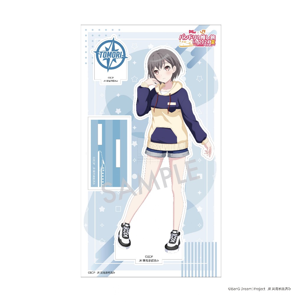 BanG Dream Bang Dream! Chân đế Acrylic - Kasumi, Ran, Aya, LAYER Hình Set Anime Merch Trang trí bàn làm việc