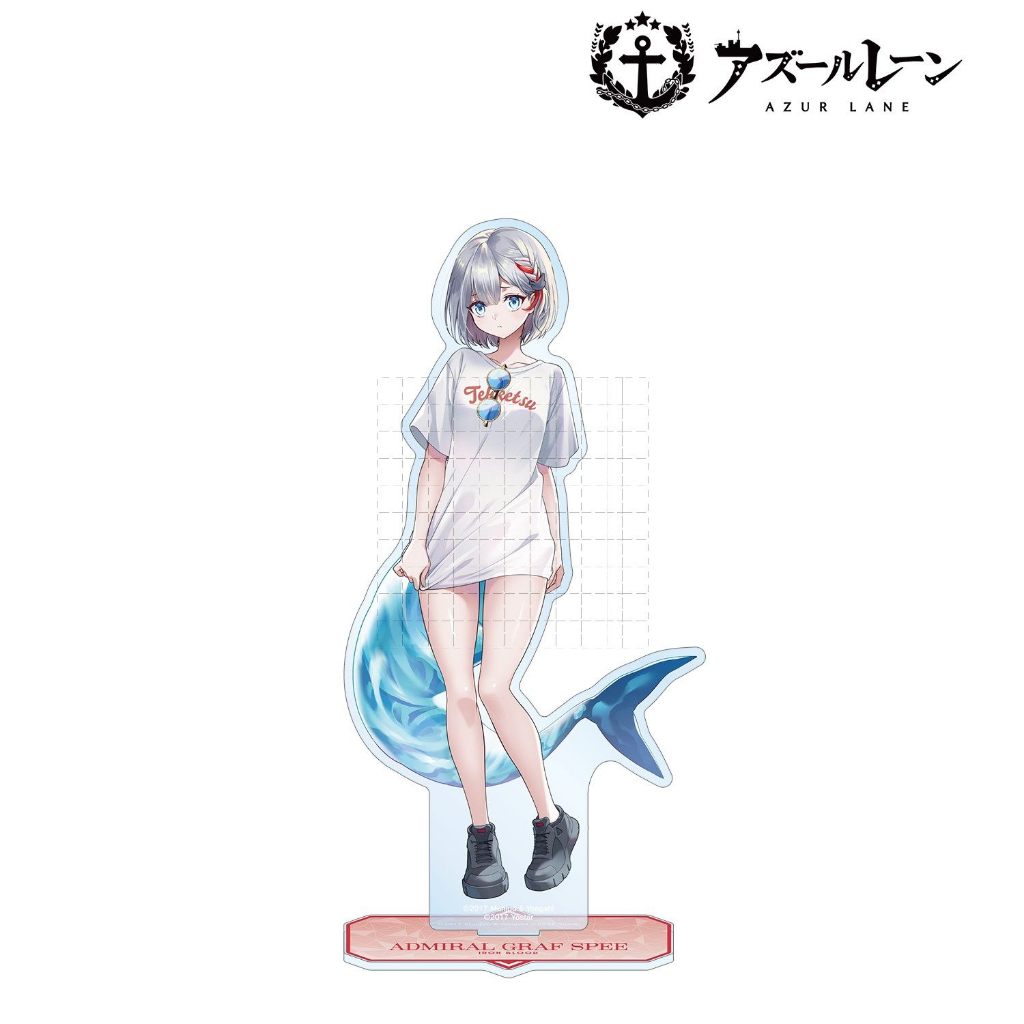 Bộ sưu tập thời trang mùa hè Azur Lane 2 Bộ đế Acrylic - Trang trí bàn làm việc hình tàu tàu York Trang trí bàn
