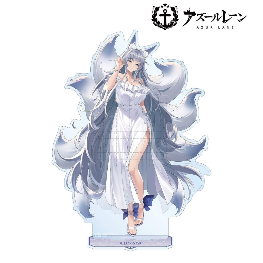Bộ sưu tập thời trang mùa hè Azur Lane 2 Bộ đế Acrylic - Trang trí bàn làm việc hình tàu tàu York Trang trí bàn