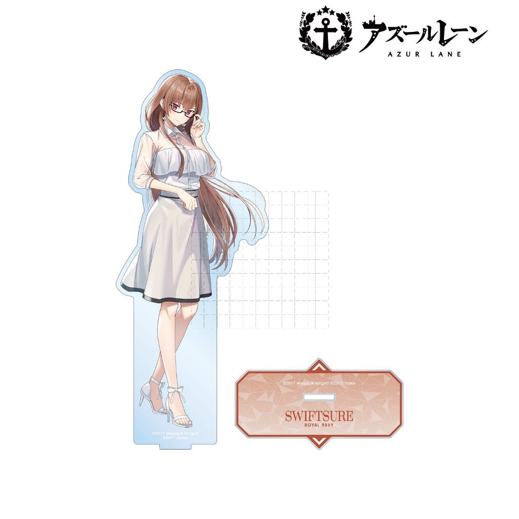 Bộ sưu tập thời trang mùa hè Azur Lane 2 Bộ đế Acrylic - Trang trí bàn làm việc hình tàu tàu York Trang trí bàn