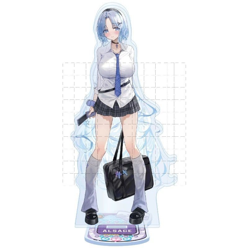 Azur Lane PR5 / Ưu Tiên Ship Series 4 Acrylic Đứng Owari Guam Shipgirl Hình Bộ Sưu Tập Trang Trí Bàn Làm Việc