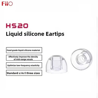 FiiO HS20 Đầu Tai Silicon Lỏng Vỏ Tai Nghe Thoải Mái Và Mềm Mại Nút Tai Đa Năng Nắp Tai