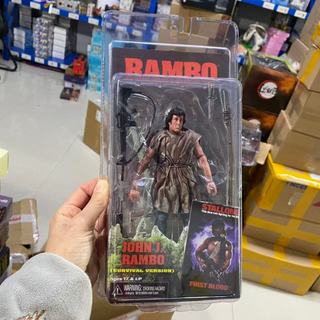 NECA First Blood Sylvester Stallone vai John J. Nhân vật siêu hành động Rambo