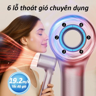 Máy sấy tóc ion âm tốc độ cao NIPLIFE HD-03 điều chỉnh nhiệt độ thông minh